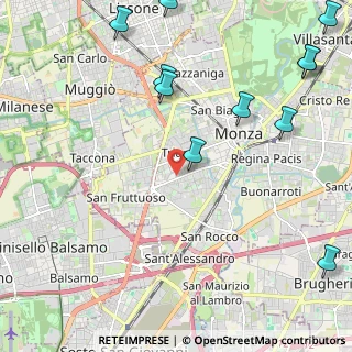 Mappa Via Venezia Giulia, 20052 Monza MB, Italia (3.00727)