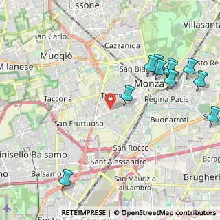 Mappa Via Venezia Giulia, 20052 Monza MB, Italia (2.57455)