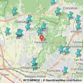 Mappa Via Fantasina, 25060 Cellatica BS, Italia (2.9265)