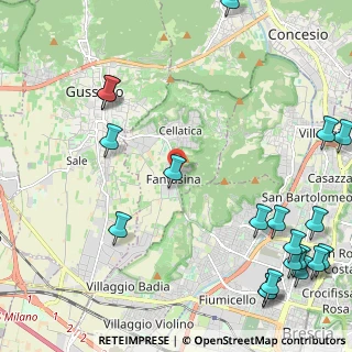 Mappa Via Fantasina, 25060 Cellatica BS, Italia (3.2305)