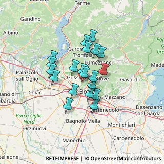 Mappa Via Fantasina, 25060 Cellatica BS, Italia (9.8465)