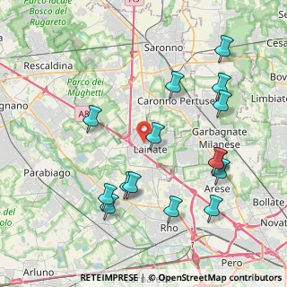 Mappa Via Nazario Sauro, 20020 Lainate MI, Italia (4.38067)