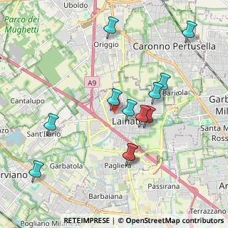 Mappa Via Nazario Sauro, 20020 Lainate MI, Italia (1.96333)