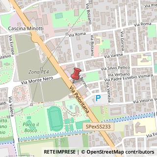 Mappa Via Peloritana, 32, 20024 Garbagnate Milanese, Milano (Lombardia)