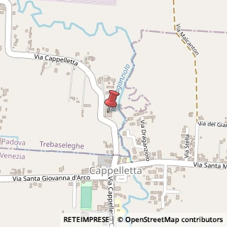 Mappa Via Cappelletta, 47, 35010 Trebaseleghe, Padova (Veneto)