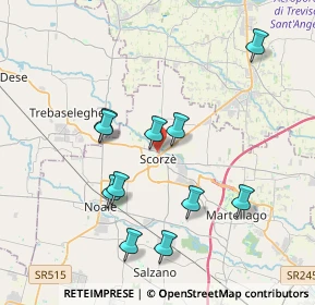 Mappa 30037 Scorzé VE, Italia (3.66)