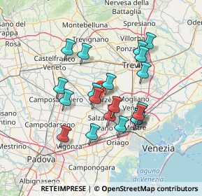 Mappa 30037 Scorzé VE, Italia (12.217)