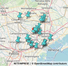 Mappa 30037 Scorzé VE, Italia (11.4025)