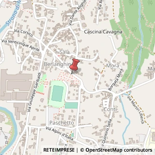Mappa Via Filippo Corridoni, 24, 13836 Cossato BI, Italia, 13836 Cossato, Biella (Piemonte)