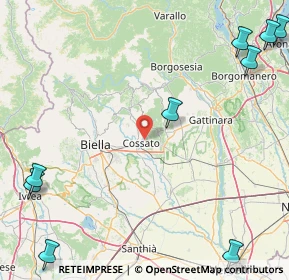Mappa Via Filippo Corridoni, 13836 Cossato BI, Italia (32.91154)