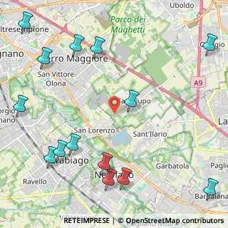 Mappa Via C. Calvi, 20015 Parabiago MI, Italia (3.00857)