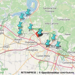 Mappa Via Paradello, 25050 Rodengo-saiano BS, Italia (5.86692)