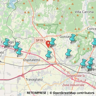Mappa Via Paradello, 25050 Rodengo-saiano BS, Italia (5.58)