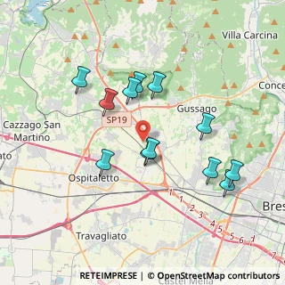 Mappa Via Paradello, 25050 Rodengo-saiano BS, Italia (3.45583)