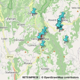 Mappa Piazza Don Angelo Vinco, 37020 Cerro Veronese VR, Italia (1.84083)