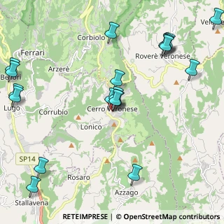 Mappa Piazza Don Angelo Vinco, 37020 Cerro Veronese VR, Italia (2.7665)