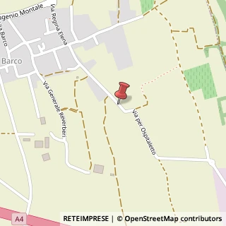 Mappa Via per Ospitaletto, 56, 25046 Cazzago San Martino, Brescia (Lombardia)