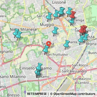 Mappa Via Giovanni Pascoli, 20835 Muggiò MB, Italia (2.6205)