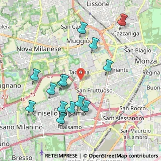 Mappa Via Giovanni Pascoli, 20835 Muggiò MB, Italia (2.10571)