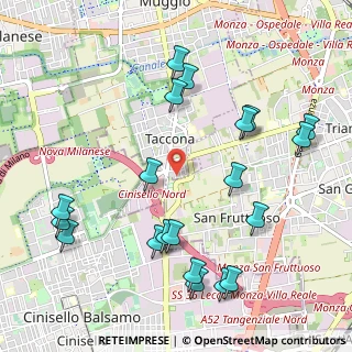 Mappa Via Giovanni Pascoli, 20835 Muggiò MB, Italia (1.2085)
