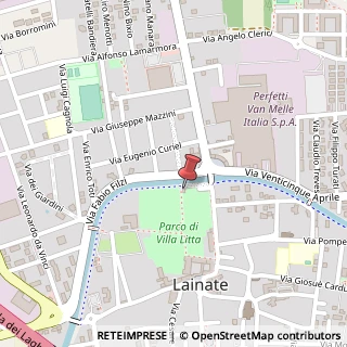 Mappa Via Ugo la Malfa, 1, 20020 Lainate, Milano (Lombardia)