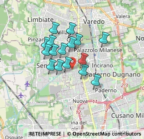 Mappa Cassina Amata, 20037 Paderno Dugnano MI, Italia (1.25375)