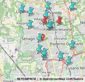 Mappa Cassina Amata, 20037 Paderno Dugnano MI, Italia (2.04)