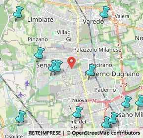 Mappa Cassina Amata, 20037 Paderno Dugnano MI, Italia (2.98692)