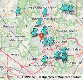 Mappa Cassina Amata, 20037 Paderno Dugnano MI, Italia (3.955)