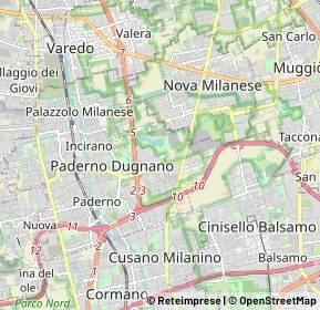 Mappa Viale Arturo Toscanini, 20037 Paderno Dugnano MI, Italia (1.83)