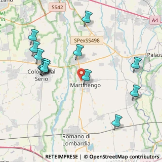Mappa Viale Piave, 24057 Martinengo BG, Italia (4.60929)