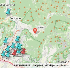 Mappa Via Maddalena, 25075 Nave BS, Italia (6.66417)