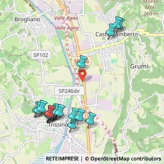 Mappa Via Giraldi Pecori, 36070 Castelgomberto VI, Italia (1.3015)