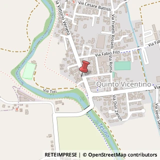Mappa Via Vittorio Veneto, 21, 36050 Quinto Vicentino, Vicenza (Veneto)