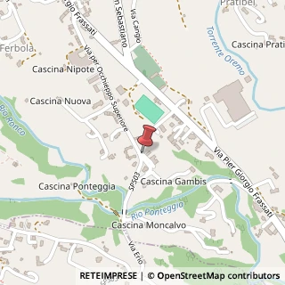 Mappa Via per Occhieppo Superiore,  108, 13814 Pollone, Biella (Piemonte)