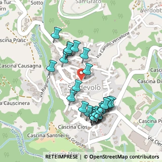Mappa Via G.A. Ambrosetti, 13817 Sordevolo BI, Italia (0.24643)