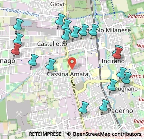 Mappa Via Magretti16 Paderno Dugnano, 20037 Milano MI, Italia (1.175)