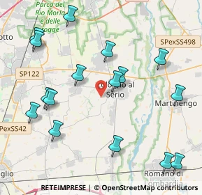 Mappa Via dei prati di Mazzano, 24055 Cologno Al Serio BG, Italia (4.76938)