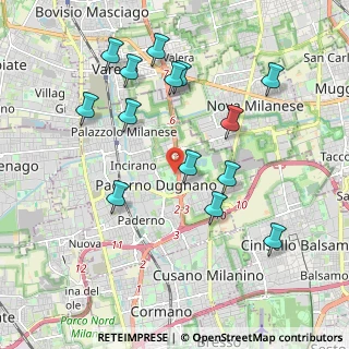 Mappa Milano-meda Distributore Beyfin, 20037 Paderno Dugnano MI, Italia (2.04786)