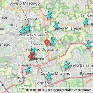 Mappa Milano-meda Distributore Beyfin, 20037 Paderno Dugnano MI, Italia (2.44308)