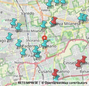 Mappa Milano-meda Distributore Beyfin, 20037 Paderno Dugnano MI, Italia (2.649)