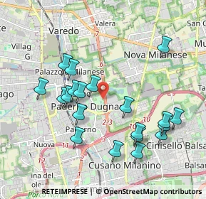 Mappa Milano-meda Distributore Beyfin, 20037 Paderno Dugnano MI, Italia (1.95)