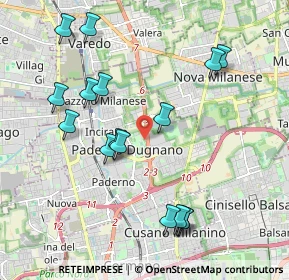 Mappa Milano-meda Distributore Beyfin, 20037 Paderno Dugnano MI, Italia (2.1225)