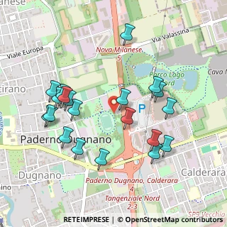 Mappa Milano-meda Distributore Beyfin, 20037 Paderno Dugnano MI, Italia (0.4975)
