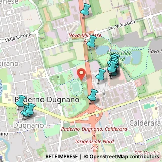 Mappa Milano-meda Distributore Beyfin, 20037 Paderno Dugnano MI, Italia (0.5085)