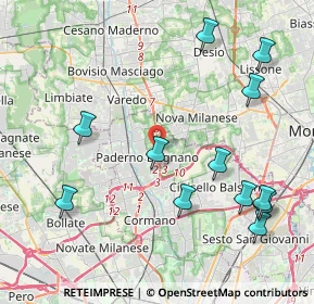 Mappa Milano-meda Distributore Beyfin, 20037 Paderno Dugnano MI, Italia (4.8075)