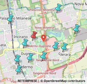 Mappa Milano-meda Distributore Beyfin, 20037 Paderno Dugnano MI, Italia (1.18818)