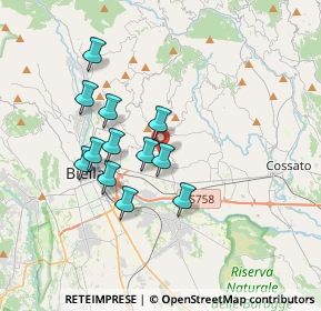 Mappa Via per Ronco, 13845 Valdengo BI, Italia (3.01)