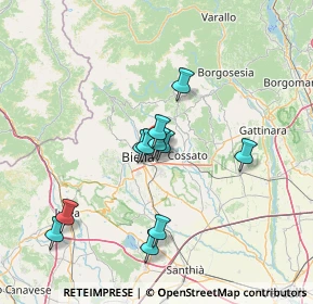 Mappa Via per Ronco, 13845 Valdengo BI, Italia (12.30091)