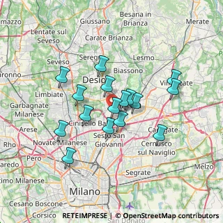 Mappa Via Iseo, 20900 Monza MB, Italia (5.7075)